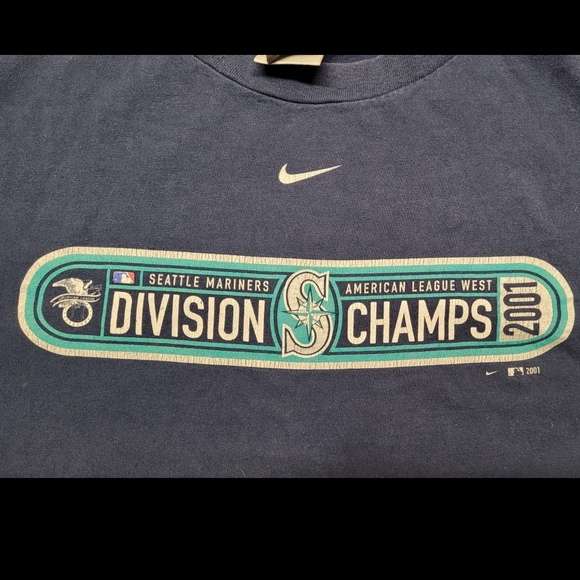 Vintage 2001 Seattle Mariners Long Sleeve - Picture 3 of 3